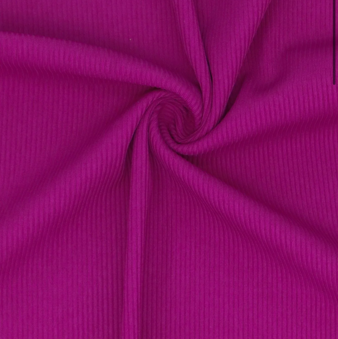 Ribbed Raspberry Emmy Sports Bra