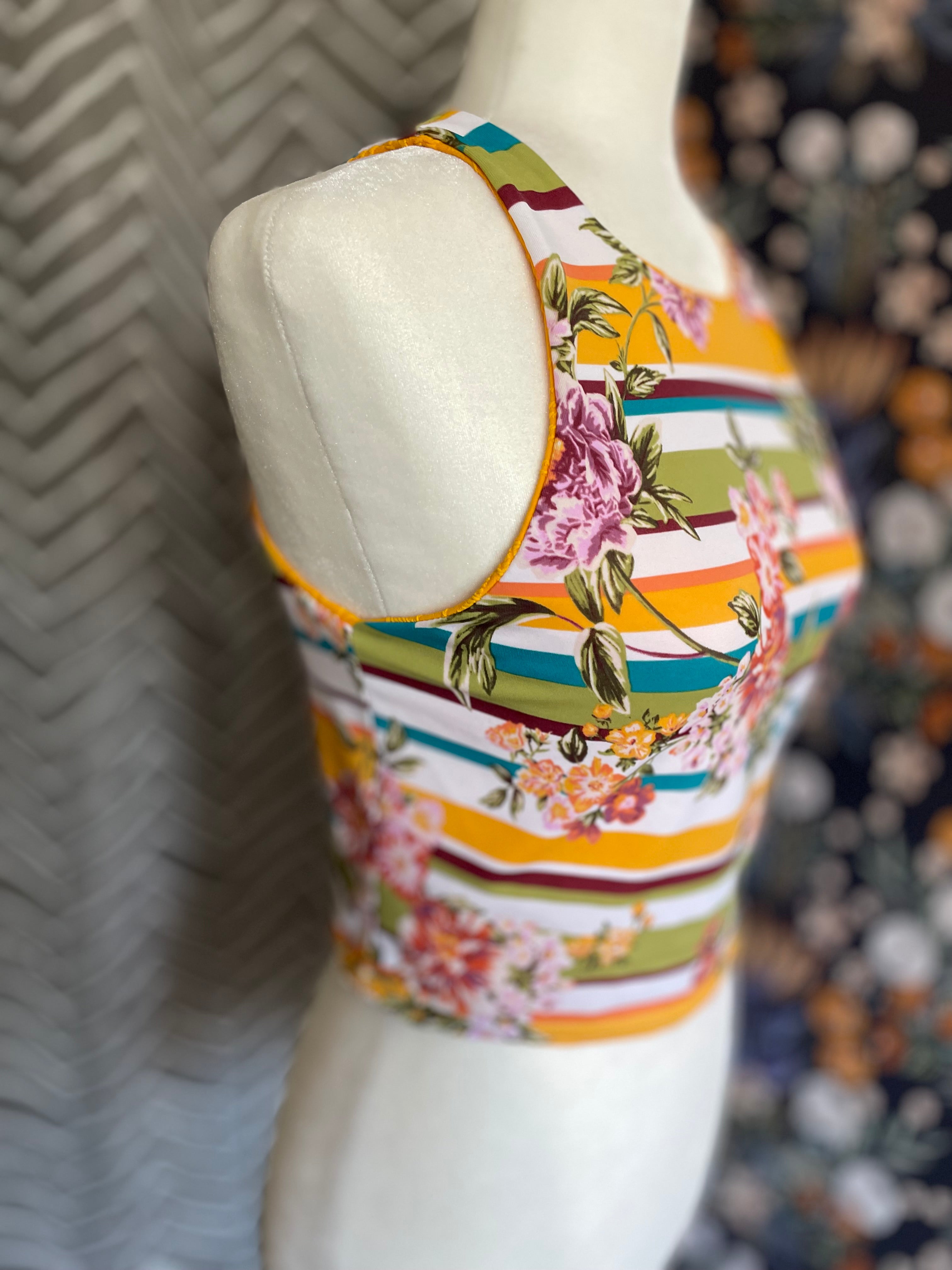 Reversible Crop Top - Small