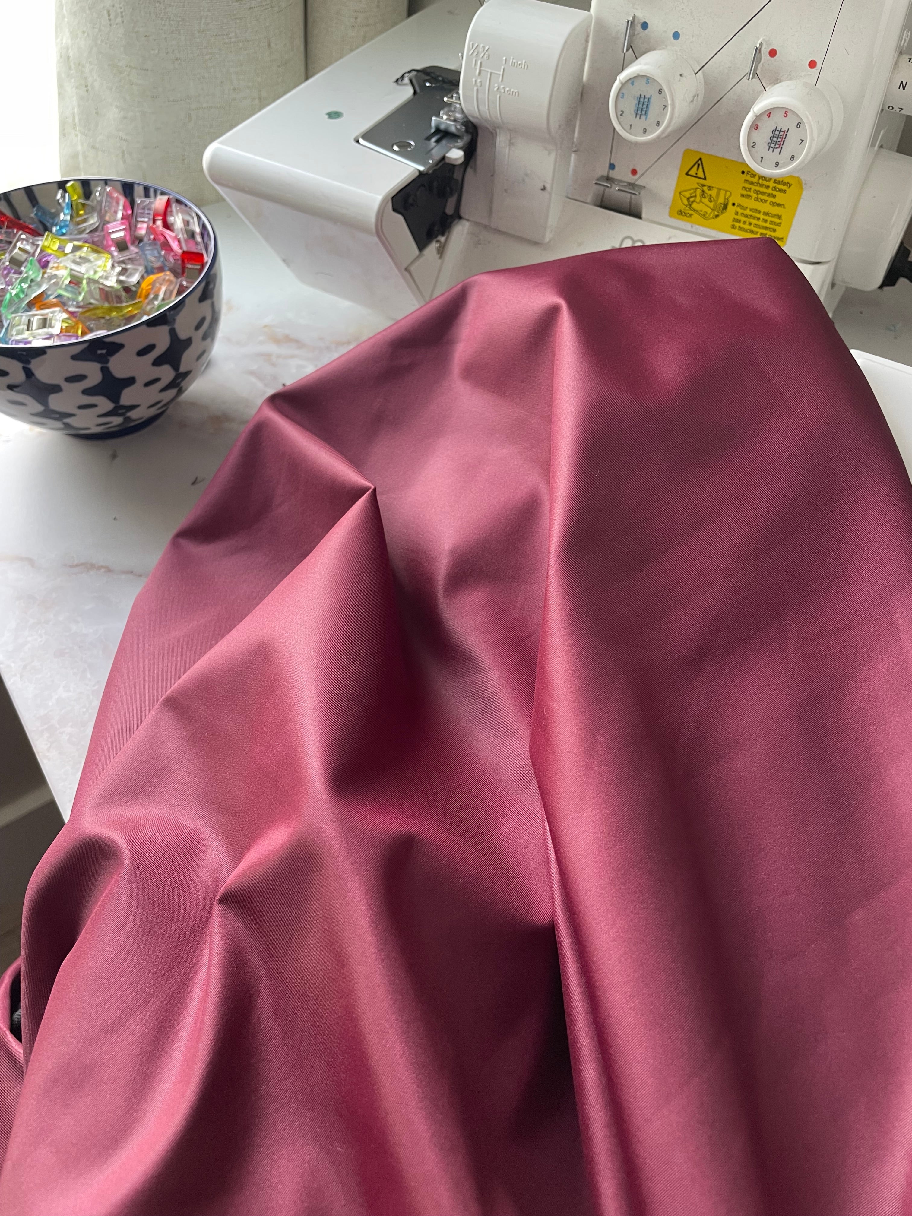 Shiny Burgundy Emmy Sports Bra